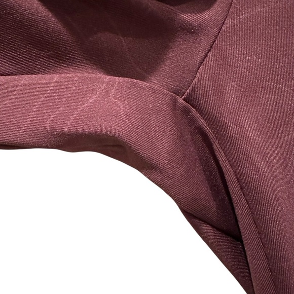 Gymshark Lustre Leggings In Winter Berry Red Women’s Size Small Activewear Gym - Picture 5 of 7